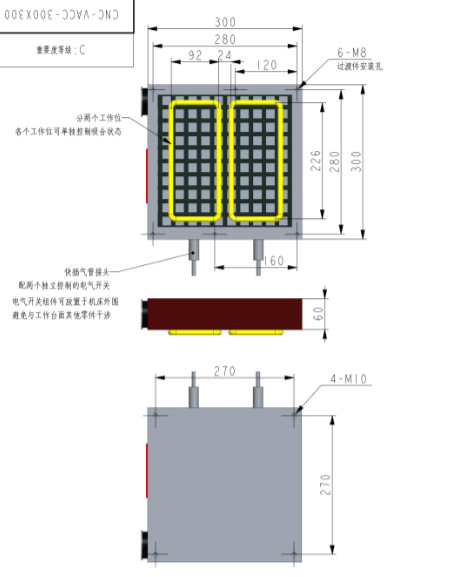 怀功磁业集团有限公司CNC真空吸盘内部原理